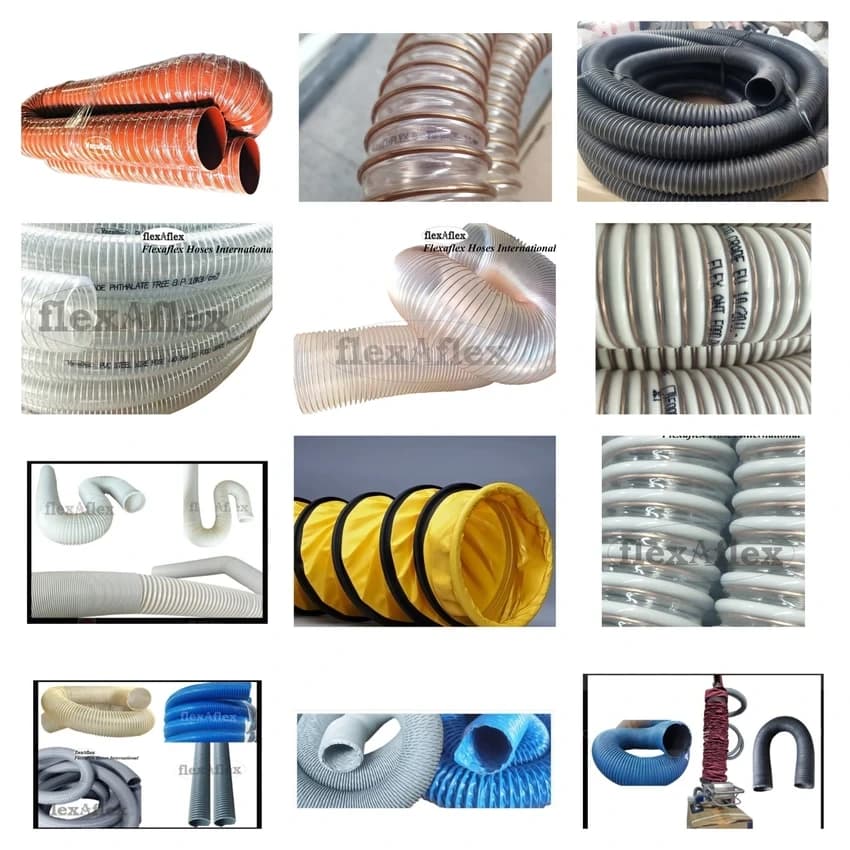 Yellow Air Duct Hose