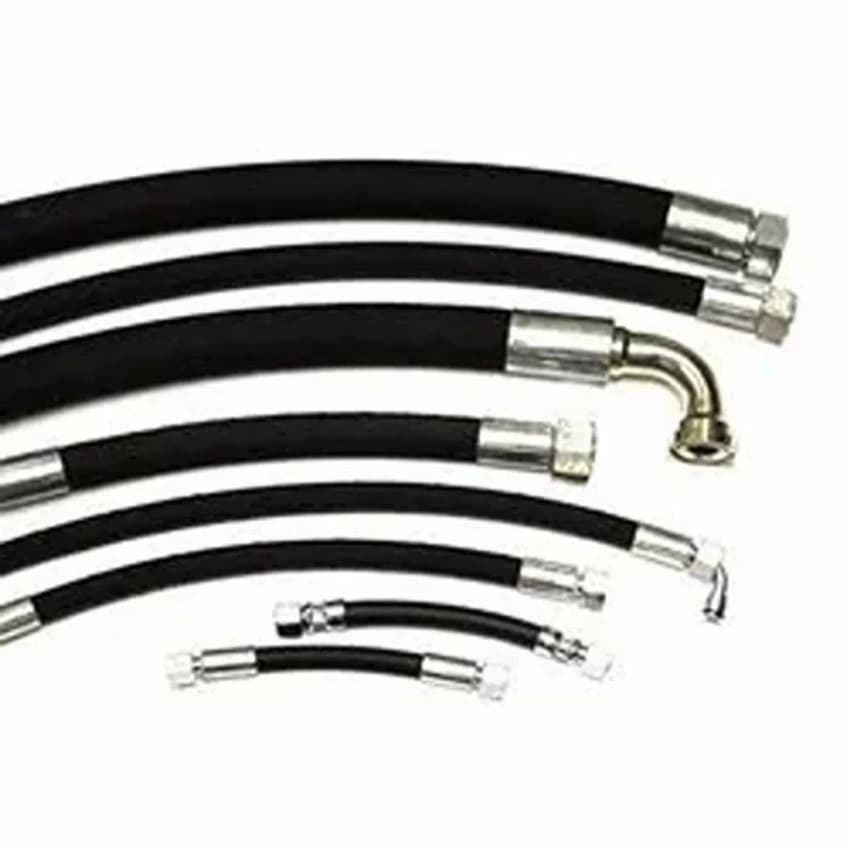 Saurashtra 1-10 m Industrial Hydraulic Hoses, High Tensile Steel Wire