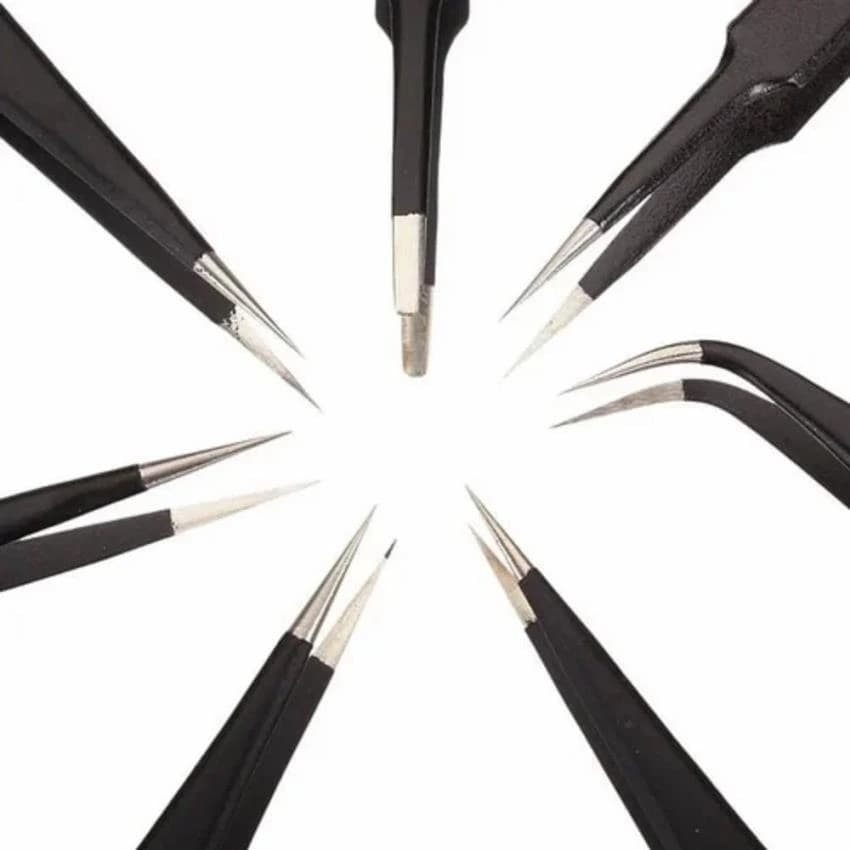 Anti Static Tweezers, Thickness: 5MM
