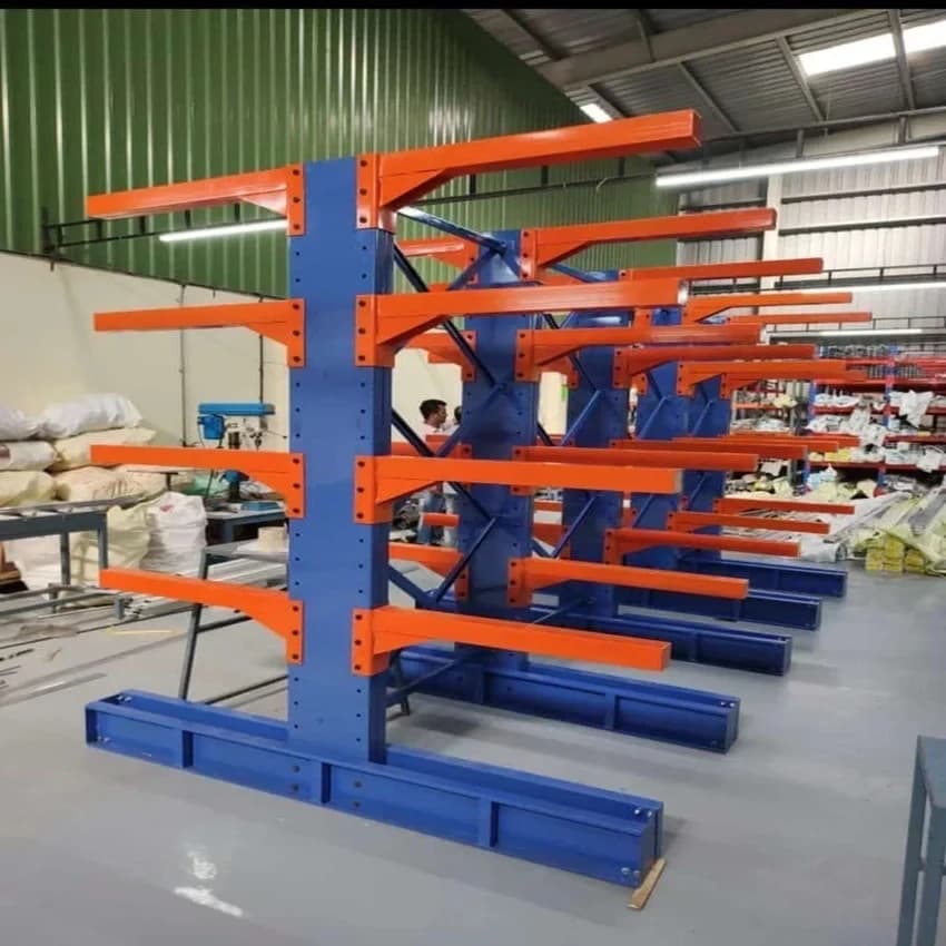 Mild Steel 6 Feet MS Cantilever Rack