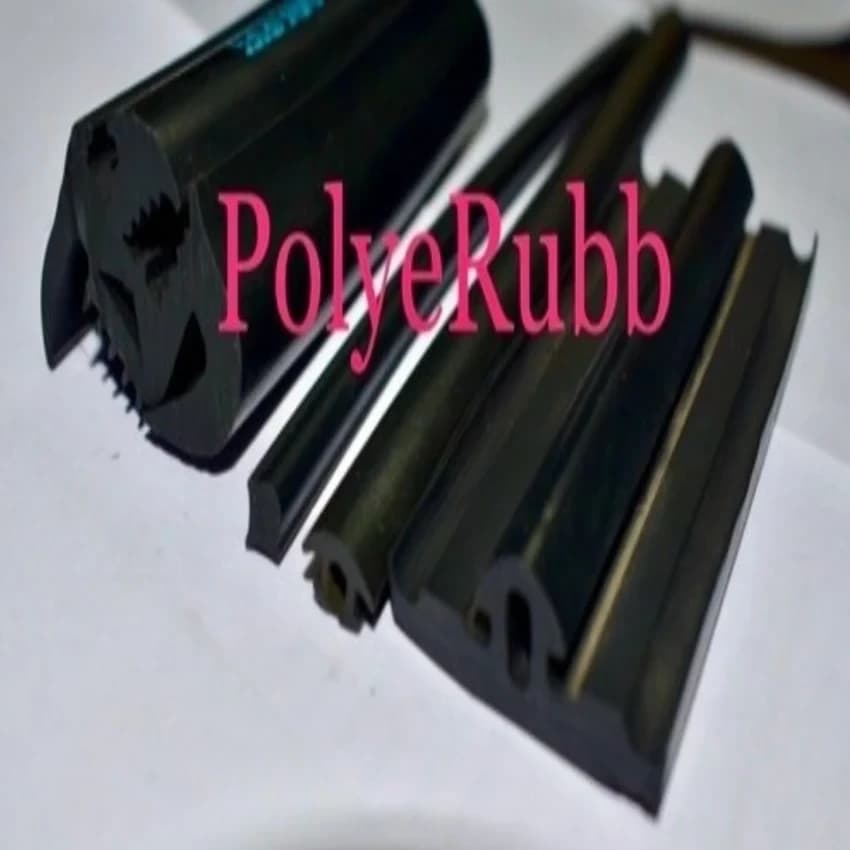 Polyerubb Black Synthetic Rubber Beading, For Industrial, Size: 10-50 mm