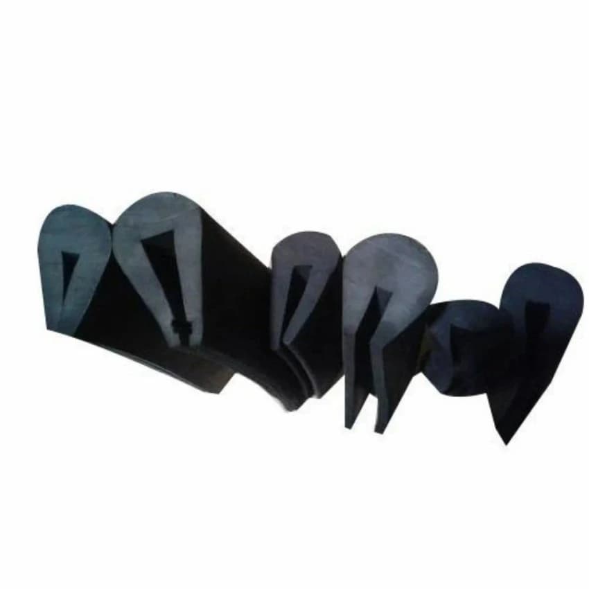 Black Round Wire Mesh Rubber Profiles, For Industrial