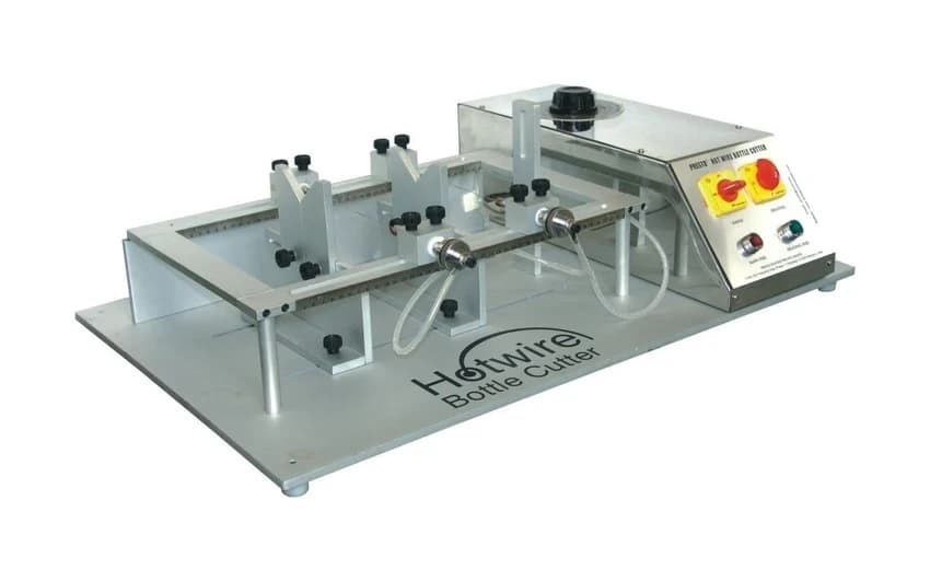 Mild Steel Analog Hot wire bottle Cutter