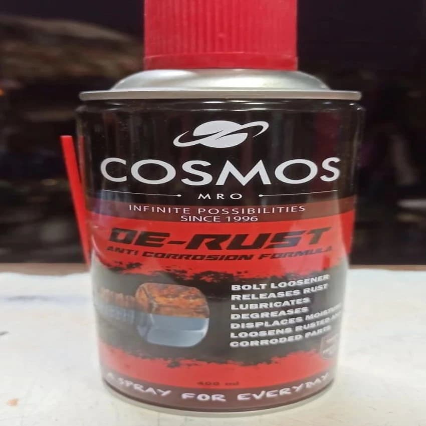 Aerosol Cosmos de Rust Spray- 400ml, For Industrial Use