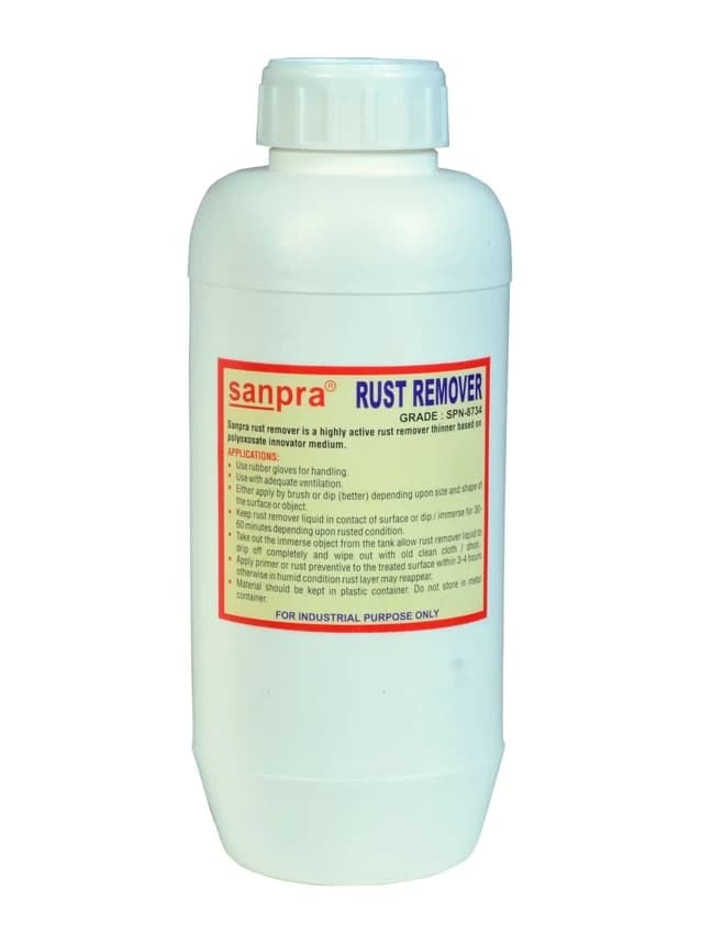 SANPRA RUST REMOVER, Packaging Type: Bottle, Packaging Size: 1 Litre