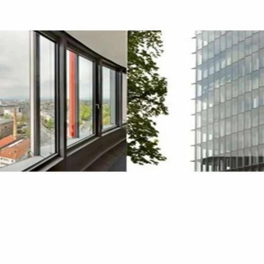 Toughened Transparent Office Glass Partitions