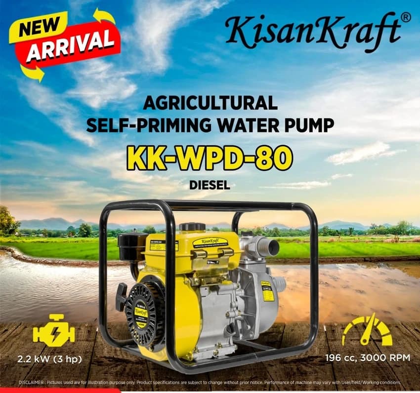 Diesel Water Pumps, 3 HP