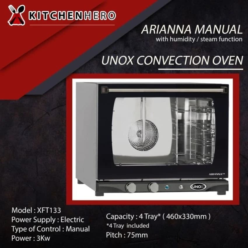 Unox xft133 convection oven