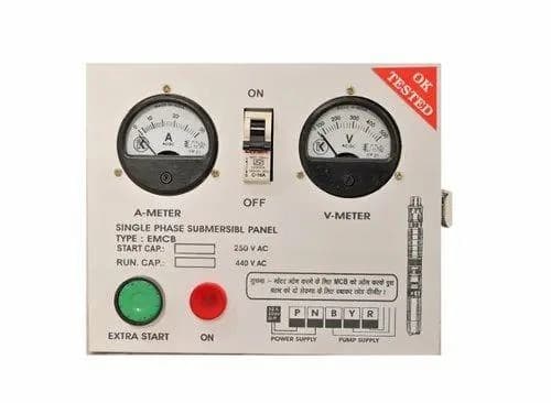 Single Phase 220/240 V Submersible Pump Control Panels, 2 HP
