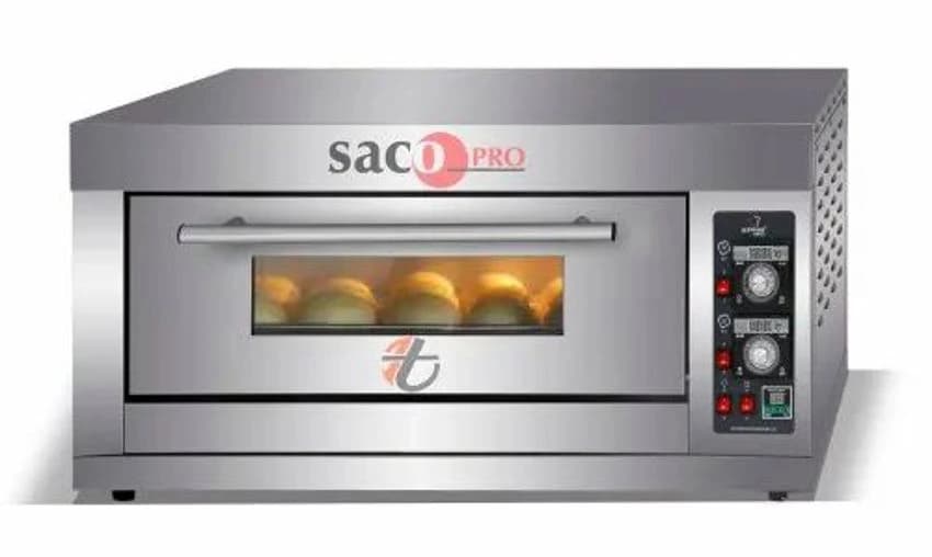 Electric Single Deck 2 Tray Oven