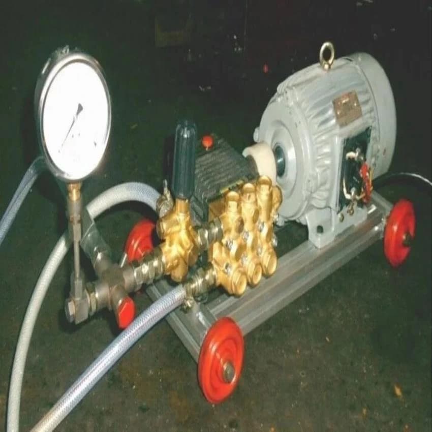 Stainless Steel Motorised Test Pump, For Industrial, 5 HP