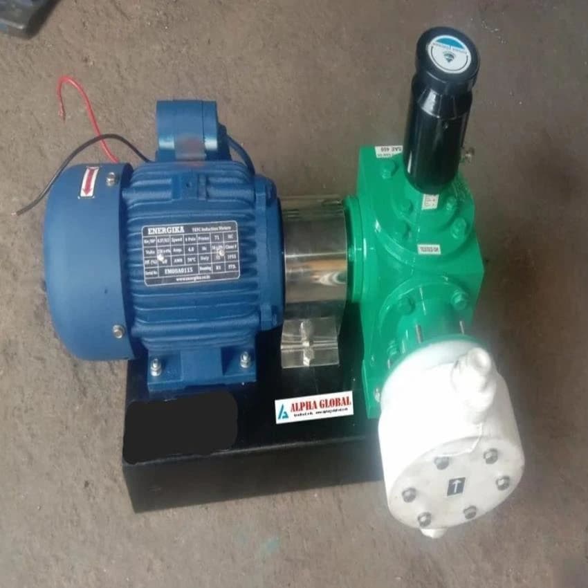PP Mech. Diapragm type Dosing Pump, Max Flow Rate: Upto 50 LPM
