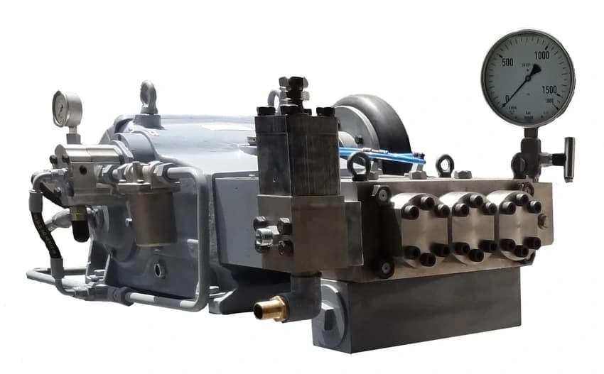 Triplex Plunger High Pressure Pumps Industrial Cleaning service