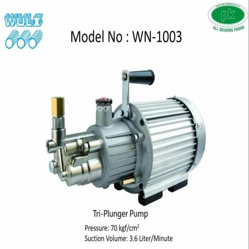 WULI 3.6 Ltr Tri Plunger Professional Misting High Pressure Pump