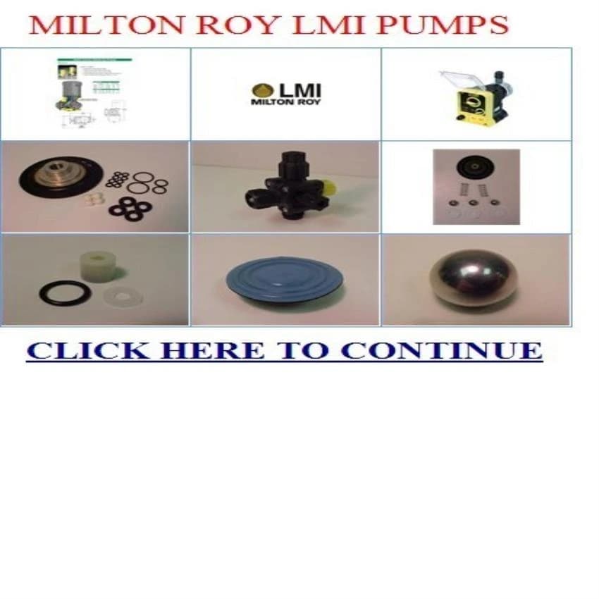 Milton Roy Dosing Pump Spare Parts, Warranty: 12 Months