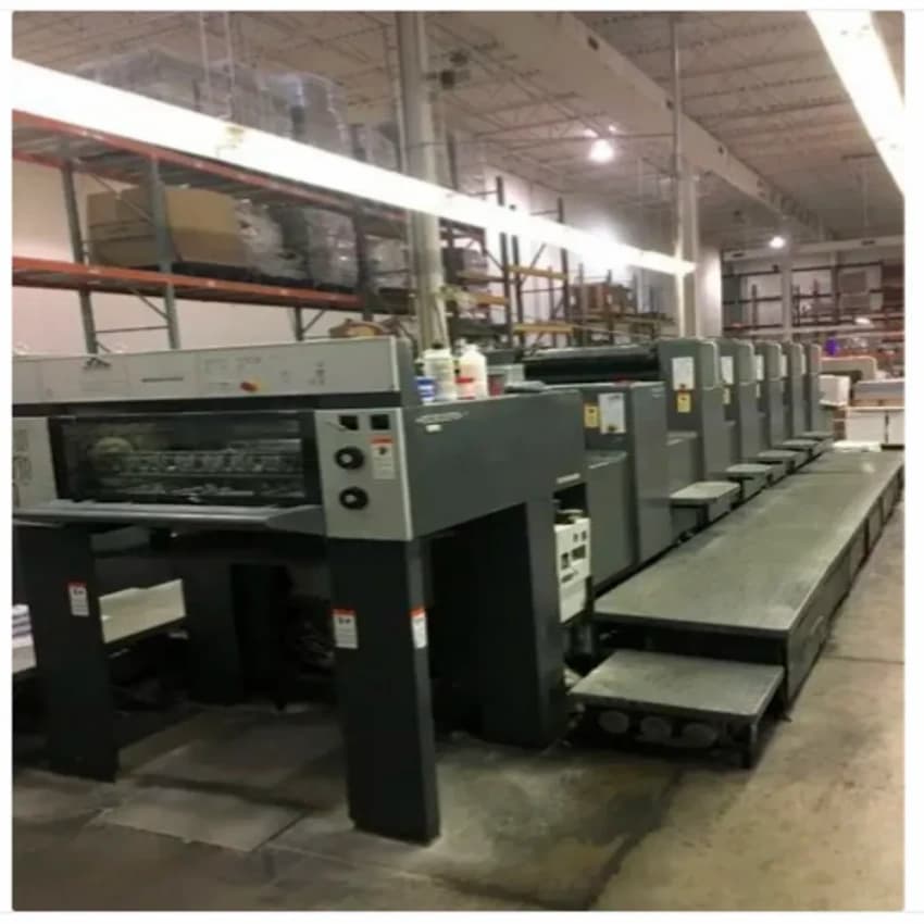 2000 Heidelberg SM 74 - 5 L Offset Printing Machine