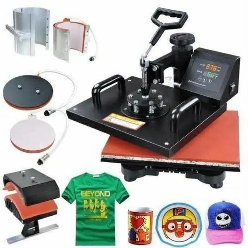 5 In 1 Heat Press Machine