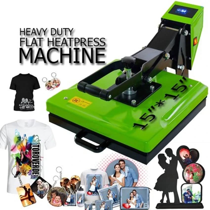Heavy Duty Flat Heat Press For Cushion Cover Printing Machine