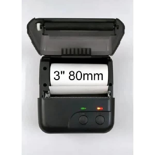 80mm Bluetooth Thermal Receipt Printer Battery Operated