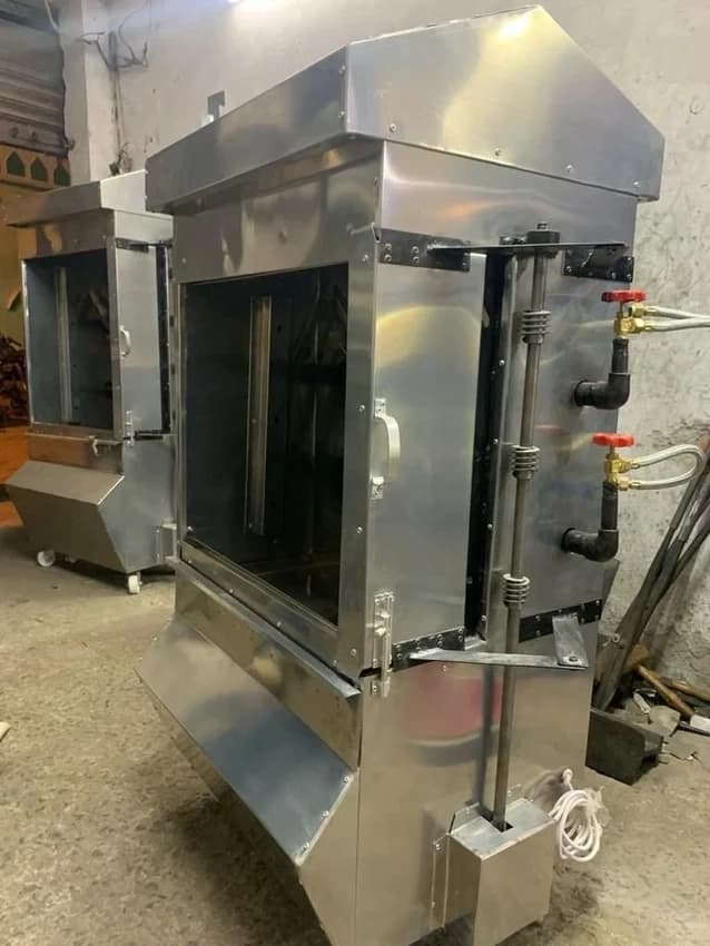 Chicken Rotisserie Machine with 4 Rods (15 Birds Capacity)