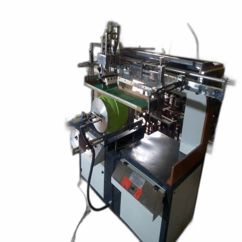 SA20 Semi Automatic Round Screen Printing Machine Buckets