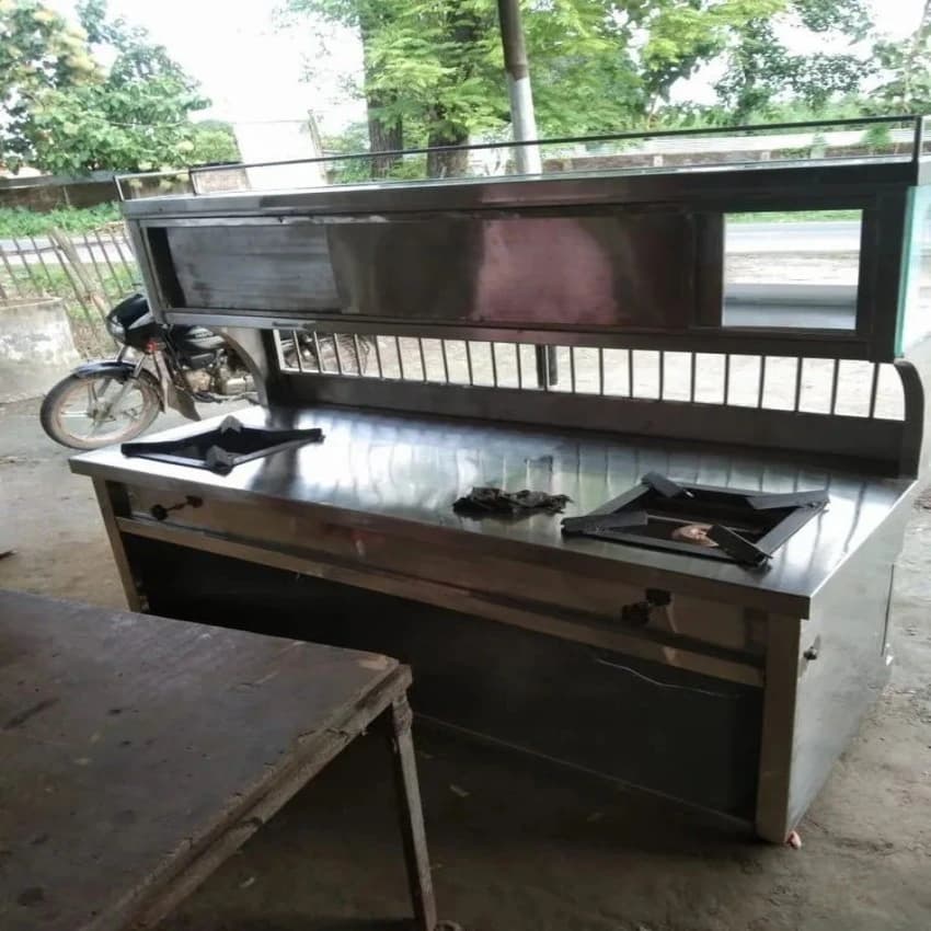 2 Burner Gas Bhatti, For Restaurant