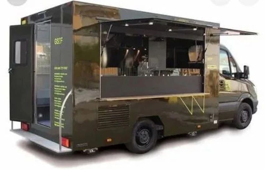 Battery Riksha Mobile Food Catering At 100% Finance, 35,% Subsidy, Vehicle Model: Electric e Riksha Monile Van