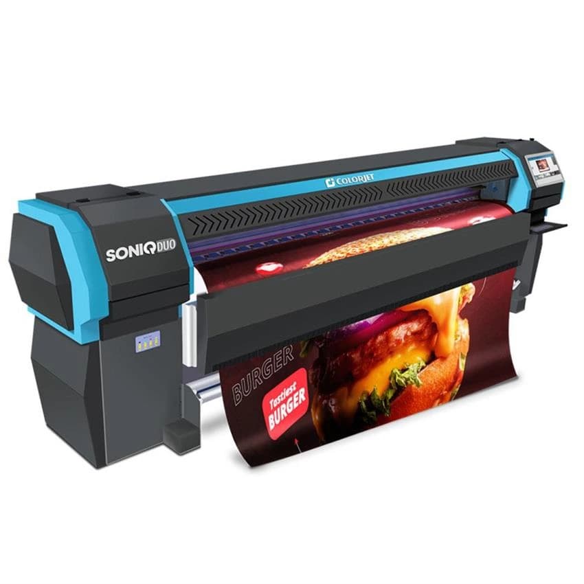 SoniQ Duo : 3.2 Mtr Roll to Roll Solvent Printing Machine