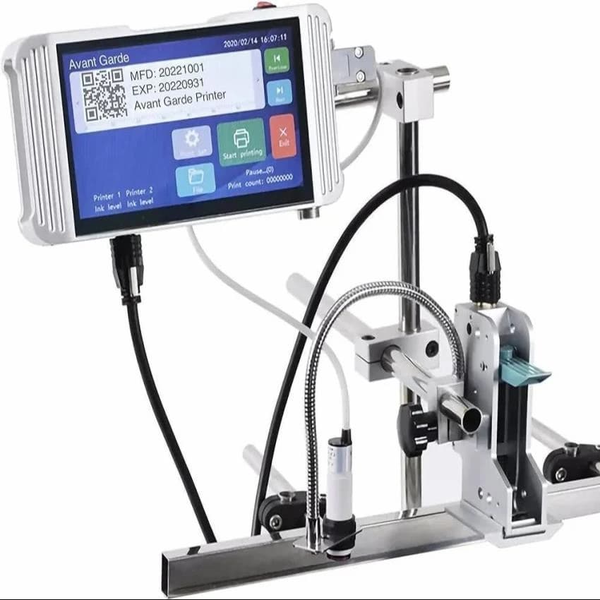 Automatic Black Online Inkjet Printer