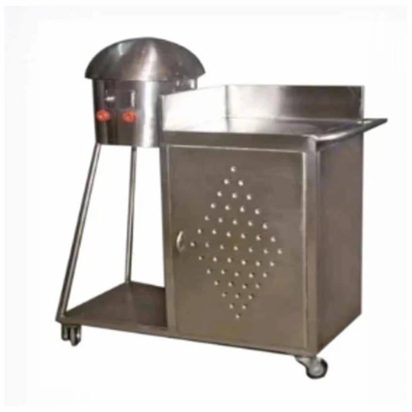 Silver Mobile Rumali Roti Maker, 120 V