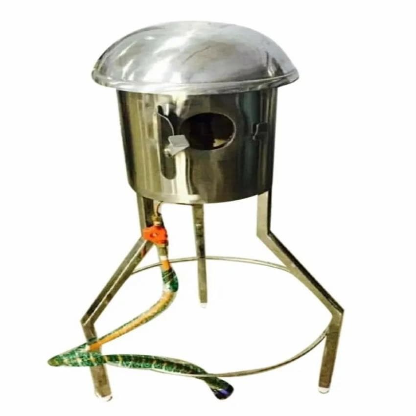 Silver Stainless Steel Roomali Roti Counter