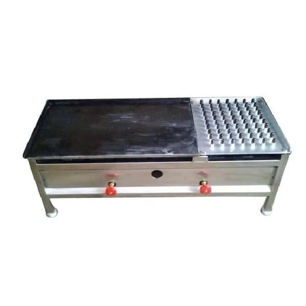 Stainless Steel Chapati Plate Cum Puffer