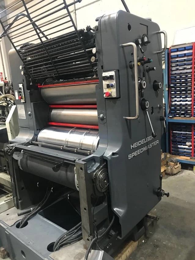 Mild Steel Used Heidelberg Sm-72 Z 1991 Straight Machine, For Offset Printing