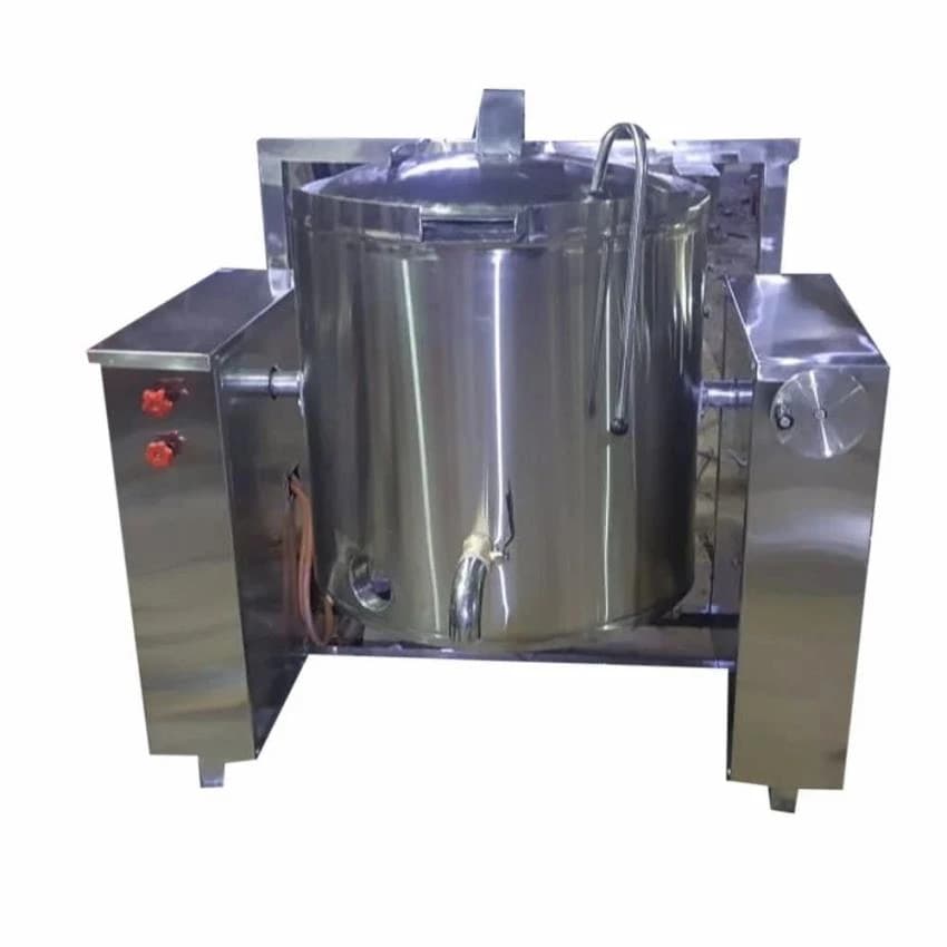 100 L Stainless Steel Rice Boiler for Bulk Cooking, For Hotel