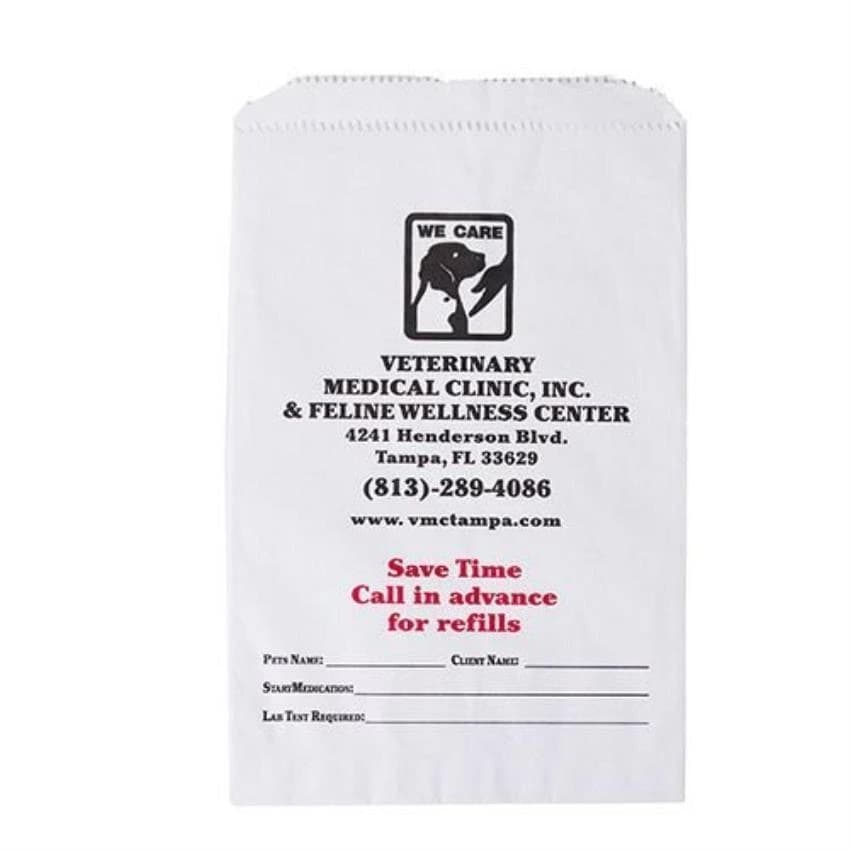 Kraft Paper Printed Medicine Paper Bag
