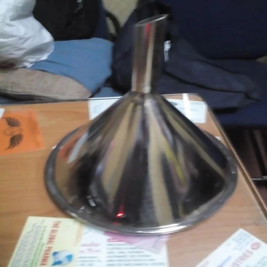 TGPE Mirror Stainless Steel Funnel, For Industrial