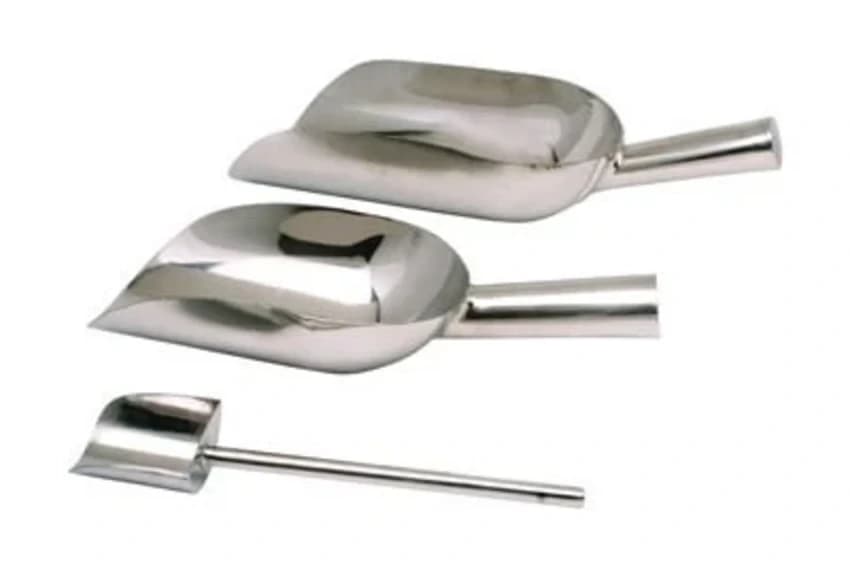 SS 316 Scoop Open & Close Type, For Pharma, Size: From 250 Gms To 2 KG