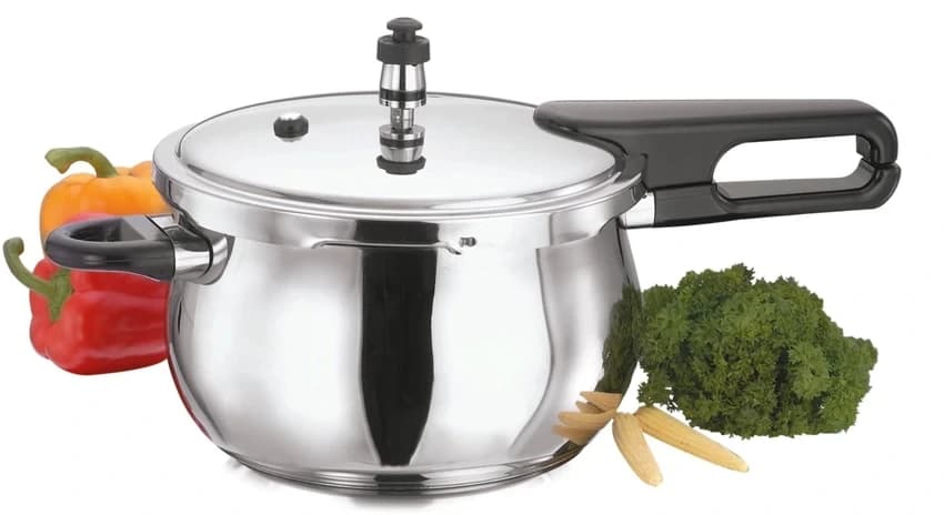 Stainless Steel Splendid Plus Pressure Cooker with Lid