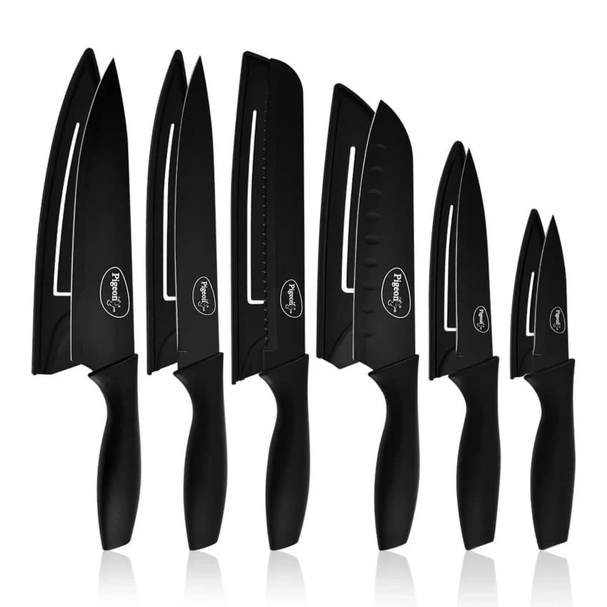 Pigeon Carbon 6 Piece Knife Set