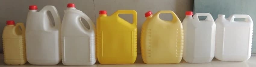 Edible Oil Plastic Jerry Can, Capacity: 2 Litre And 5 Litre