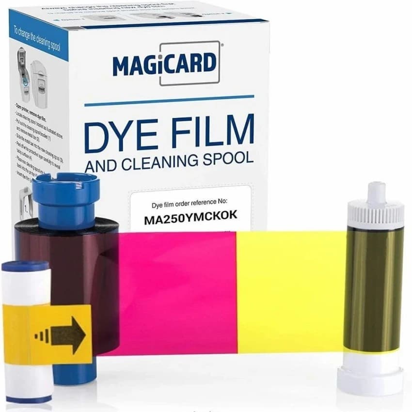 Magicard MA250 YMCKOKO Half Ribbon for Printer