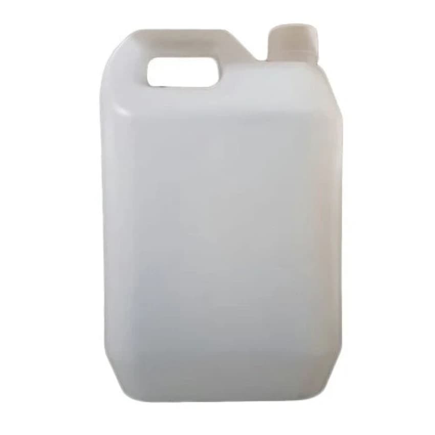White Rectangular Plastic DLX Shape Cans (5 Litre)