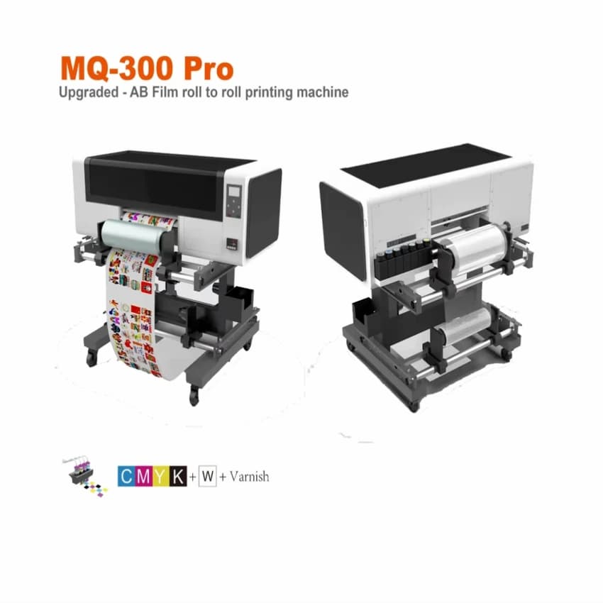 Epoxy Golden Gold Foil Sticker Printer