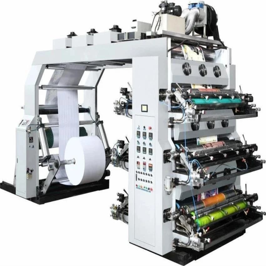 PP Roll to Roll Non Woven Fabric Printing Machine