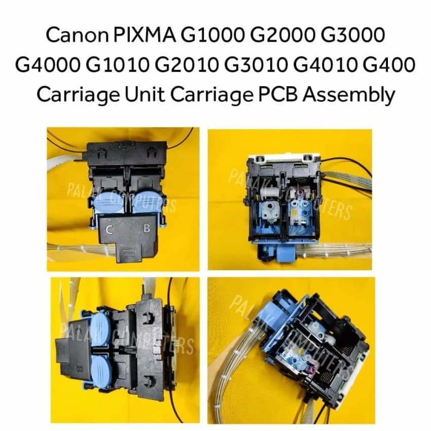 Canon PIXMA G1000 G2000 G3000 G4000 G1010 G2010 G3010 G4010 G400 Carriage Unit Carriage PCB Assembly