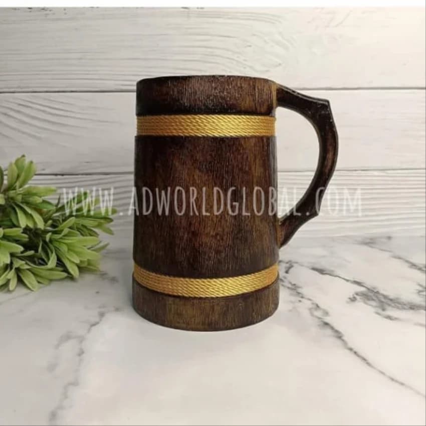 Wooden Beer Mug