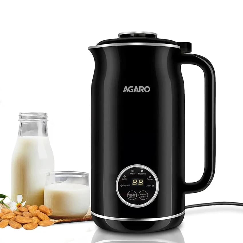 AGARO Regency Automatic Nut Milk Maker, Vegan Milk Machine