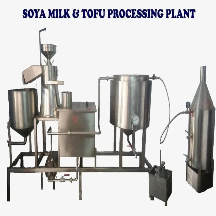 SS 1000 LPH Soya Milk Making Plant