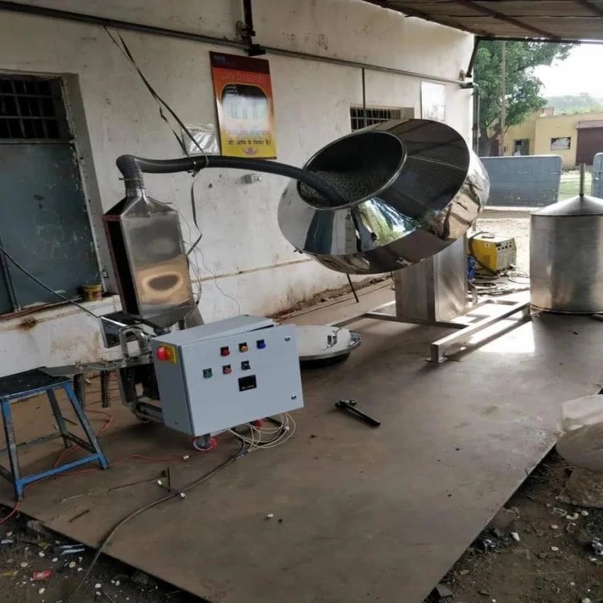 Automatic Healthy snacks Makhana Snack Machine, 50-75, Capacity: 50 Kgs-2000 Kgs