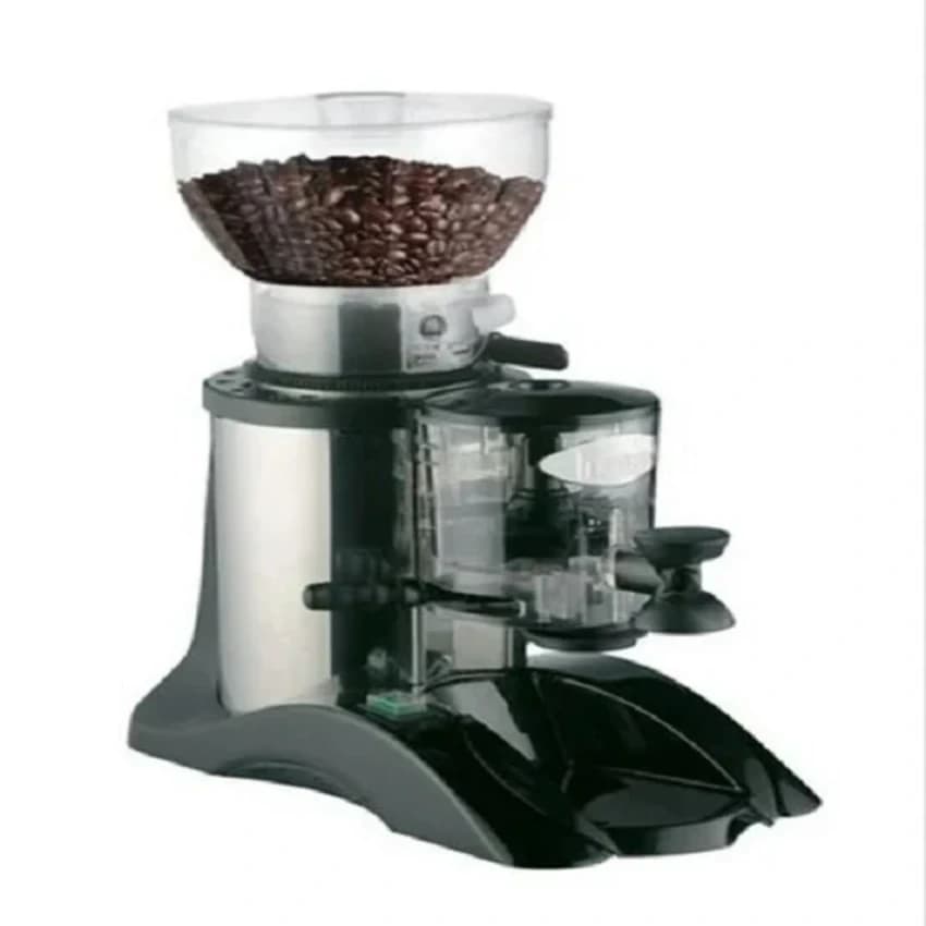 Stainless Steel Ceramic Burr Coffee Beans Grinder for Cafe (200g Capacity)
